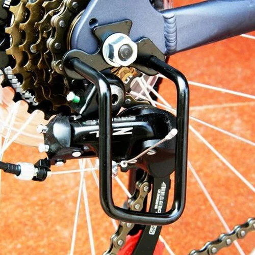 Cycling Bike Rear Derailleur Protector Bicycle Rear Transmission Protector Device Speed Changer Protector Rack Black|bicycle deck|bicycle engine kit chinabicycle wallpaper - AliExpress