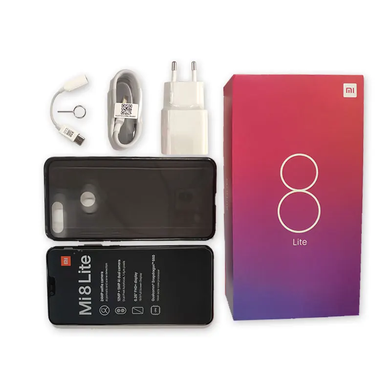 Глобальная версия Xiaomi Mi 8 Lite 6 ГБ 128 Встроенная память Мобильный телефон Snapdragon 660 Octa
