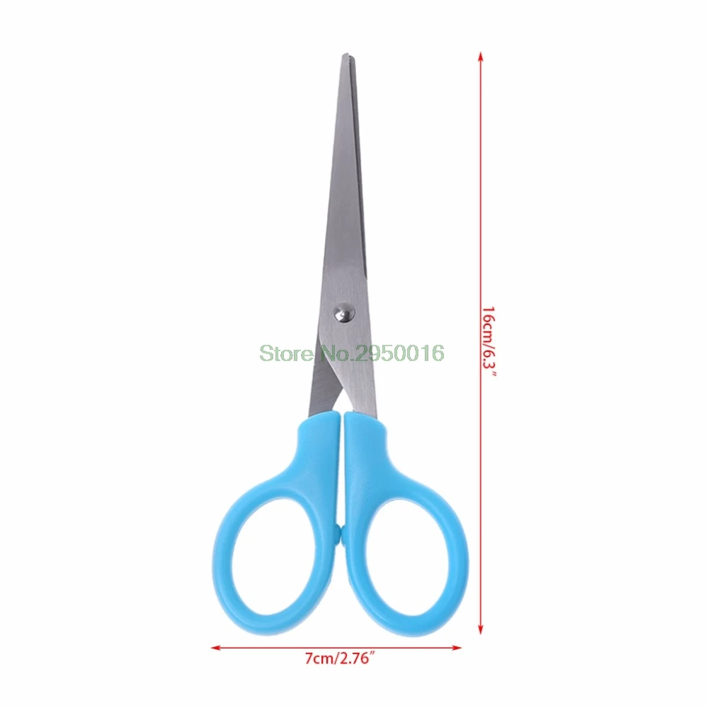 1 шт. Многофункциональный Нержавеющая сталь ножницы школьные канцелярские принадлежности ремесло шитья Кухня инструменты разные цвета C26