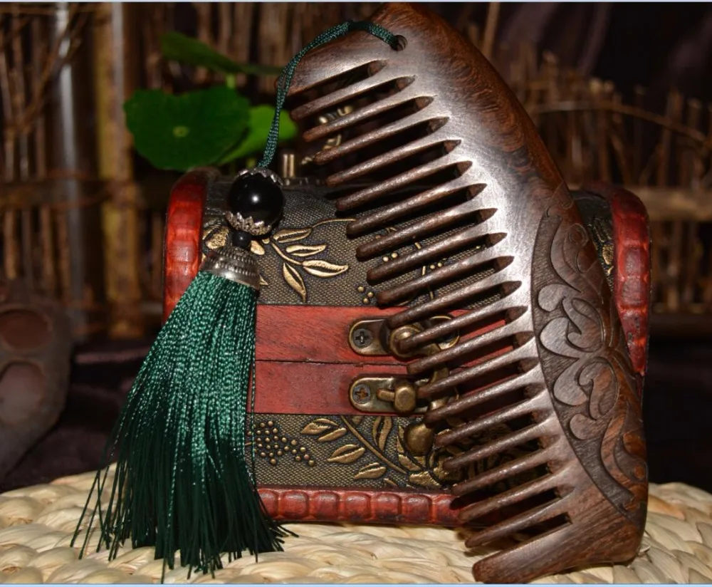 

ZGTGLAD Pocket Wooden Comb Natural Sandalwood Super Wide Tooth Wood Combs No Static Lice Beard Comb Hair Styling