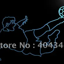 LB811-Футбол Training Club пивной бар светодиодный неоновый свет знак домашнего декора ремесла