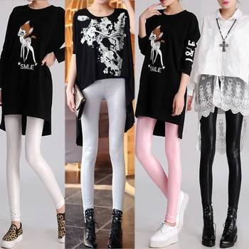 

Faux Leather Women Girl Snakeskin Stretchy Pencil Pants Leggings