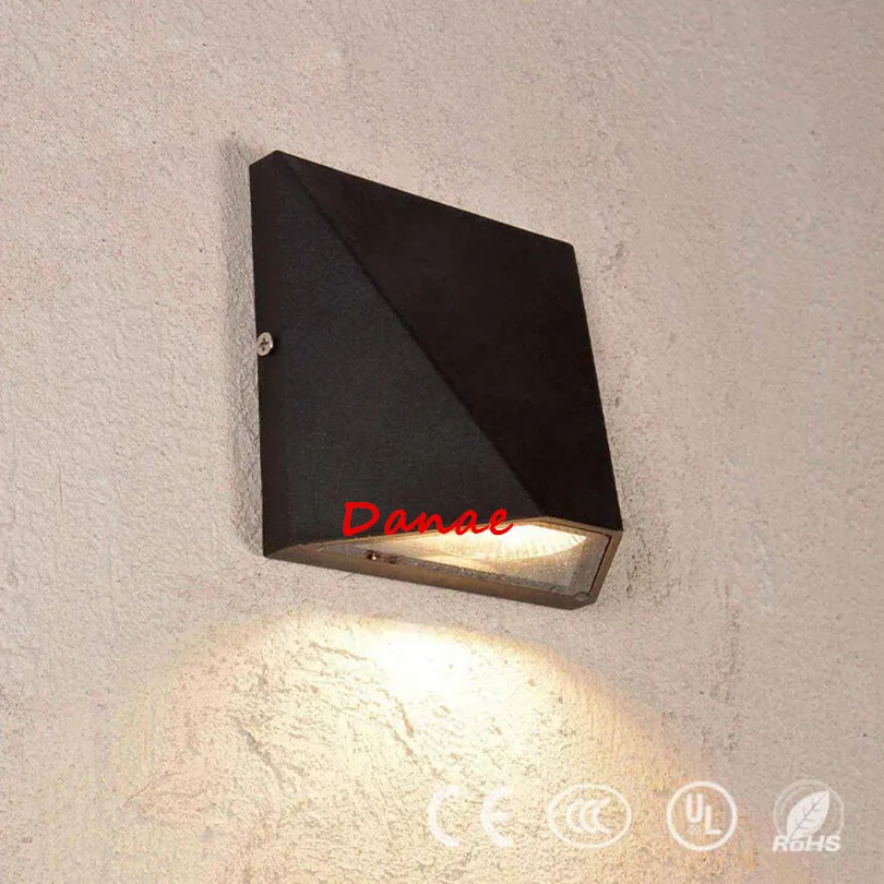 NEW 7W COB LED Wall Lamps Dimmable AC110V 220V Waterproof Light for Garden Yard Corridor Porch light Free Shipping | Лампы и освещение