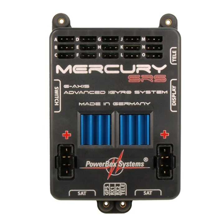 

PowerBox Mercury SRS Section Board Vortex Spray TOC Regulated Multi Channel for RC Jet Airplane IGyro Inside