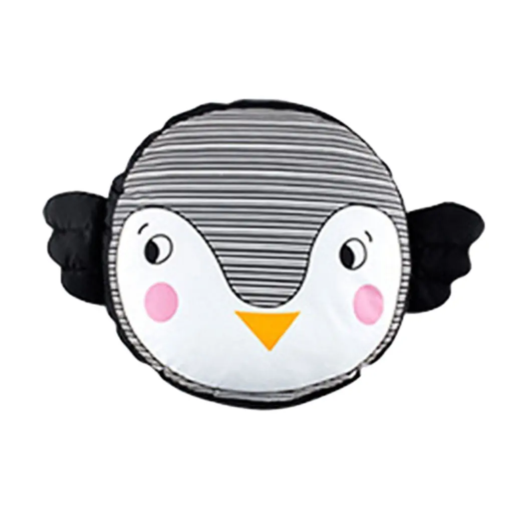 Baby penguin lion Pillow Eco-Friendly Cotton Baby Bolster Cartoon Pattern Waist Cushion Kids Sleep Infant Bedding Pillows Gifts