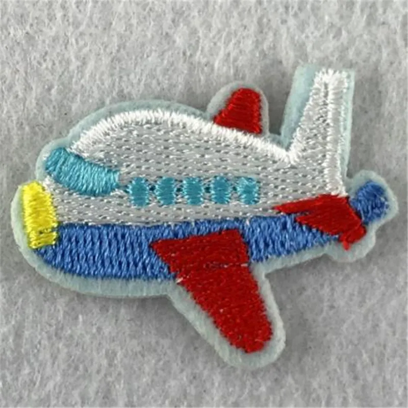 

Clothing girls diy embroidery plane badge iron on patch deal with it biker patches for clothes stickers fabric free shipping