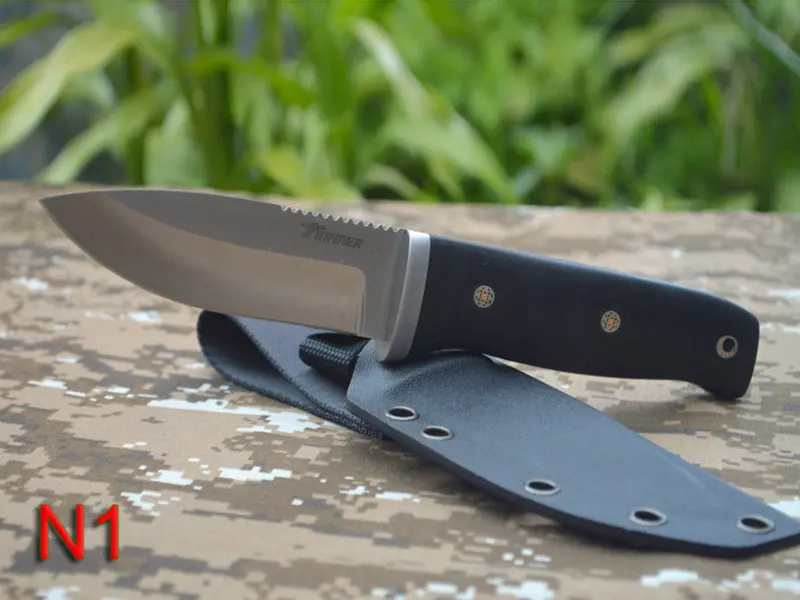 Trskt INFINER H1/N1 охотничий нож для выживания атласное лезвие A2 сталь, 60Hrc, G10 ручка с Kydex оболочка Открытый спасательные ножи