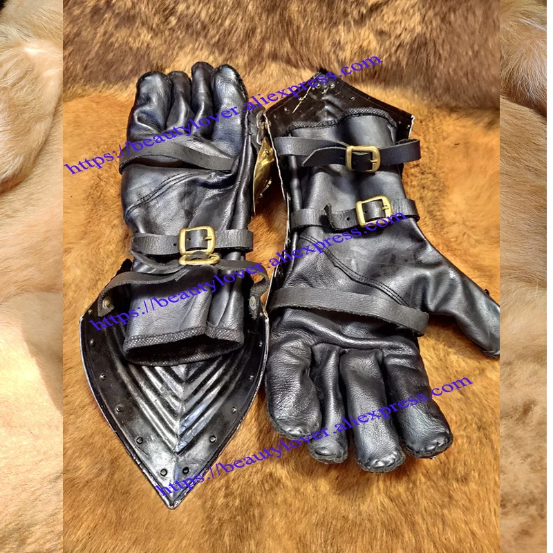 black gloves