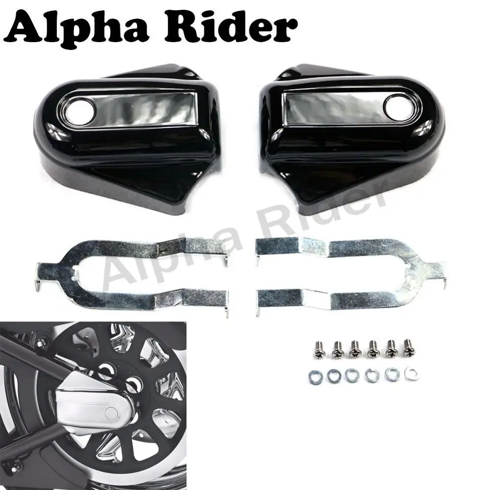 Buy ABS Rear Axle Covers Guards for Harley Softail