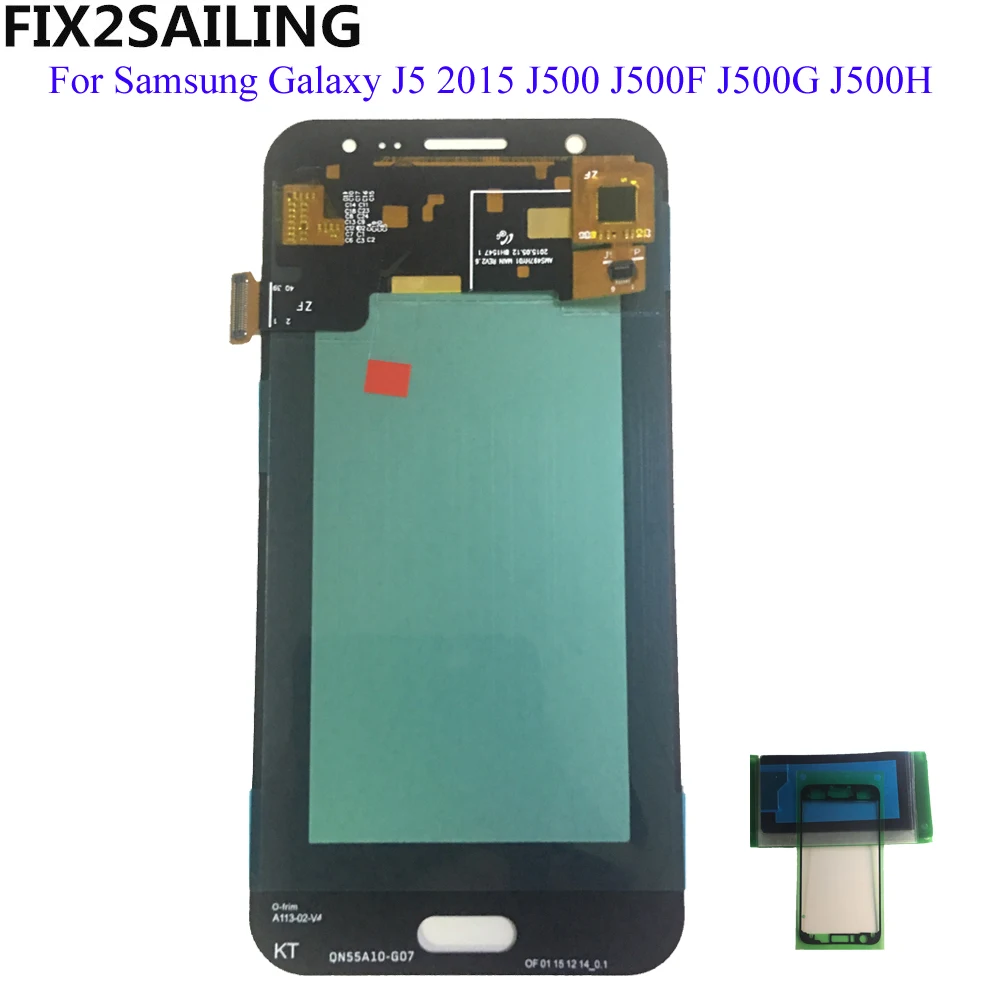 

100% Tested LCD For Samsung Galaxy J5 2015 J500 J500F J500FN J500H J500M Super AMOLED LCD Display Touch Screen Digitizer 20pins