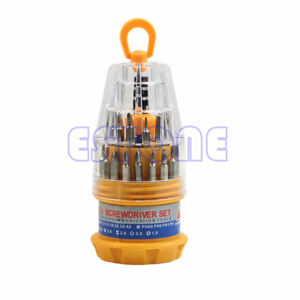 

Delicate 31 In 1 Precision Set Handle Screwdriver Mobile Phone Repair Kit Tool