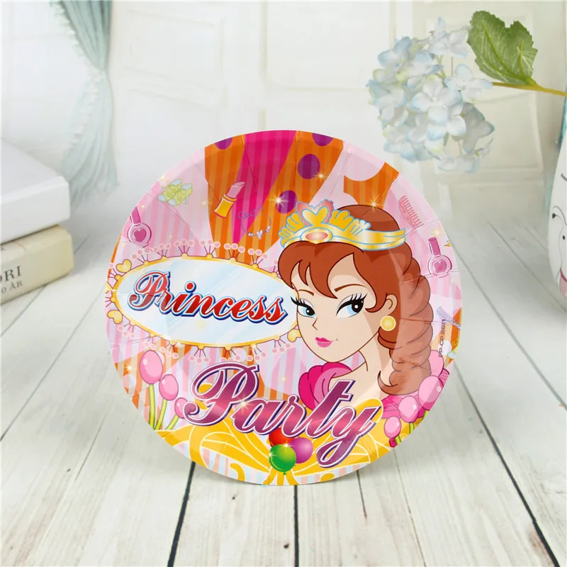 FANLUS 7inch colorful dots wave point disposable paper plates party tray Valentine Birthday Wedding Tableware cake barbecue (4)