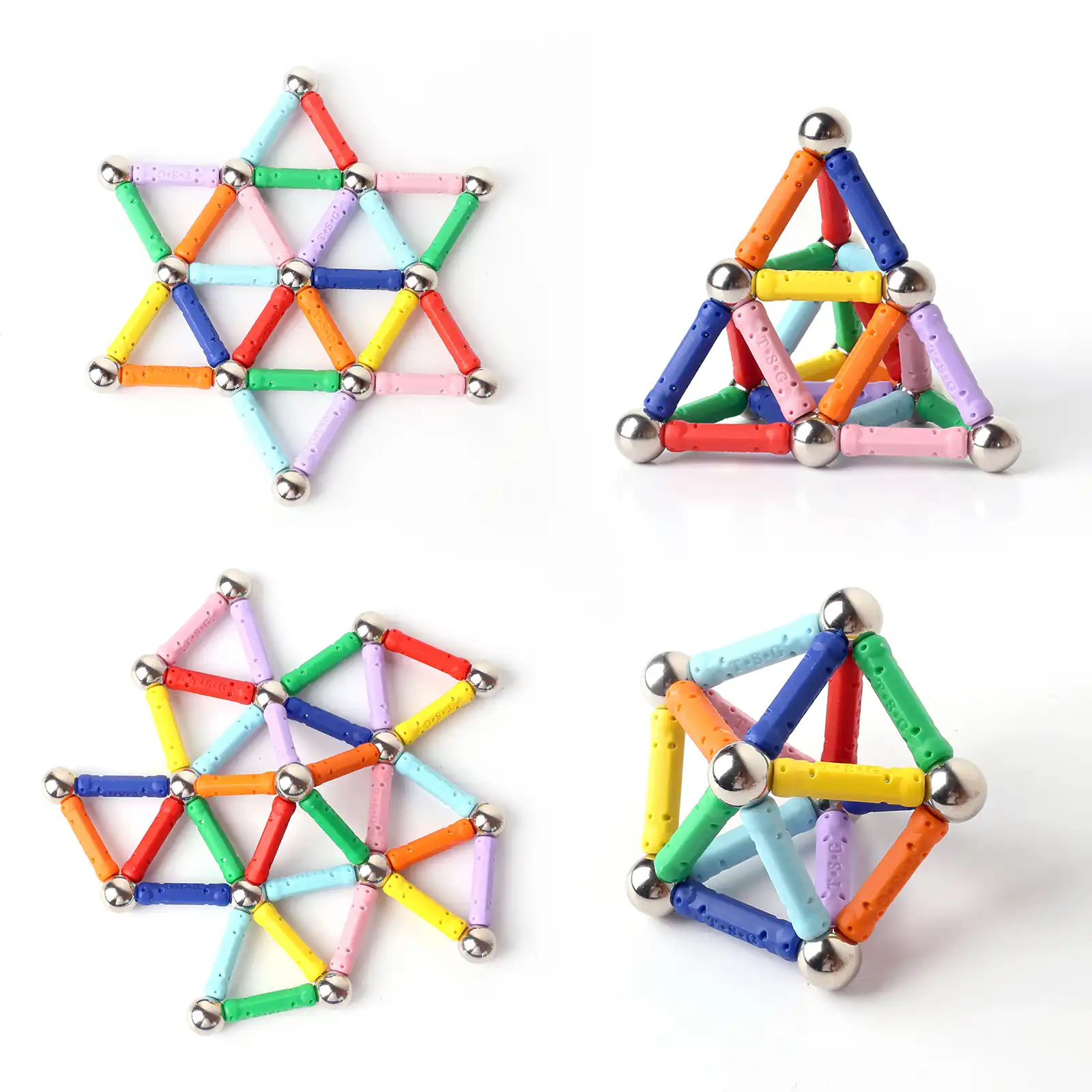 magnetic building beads