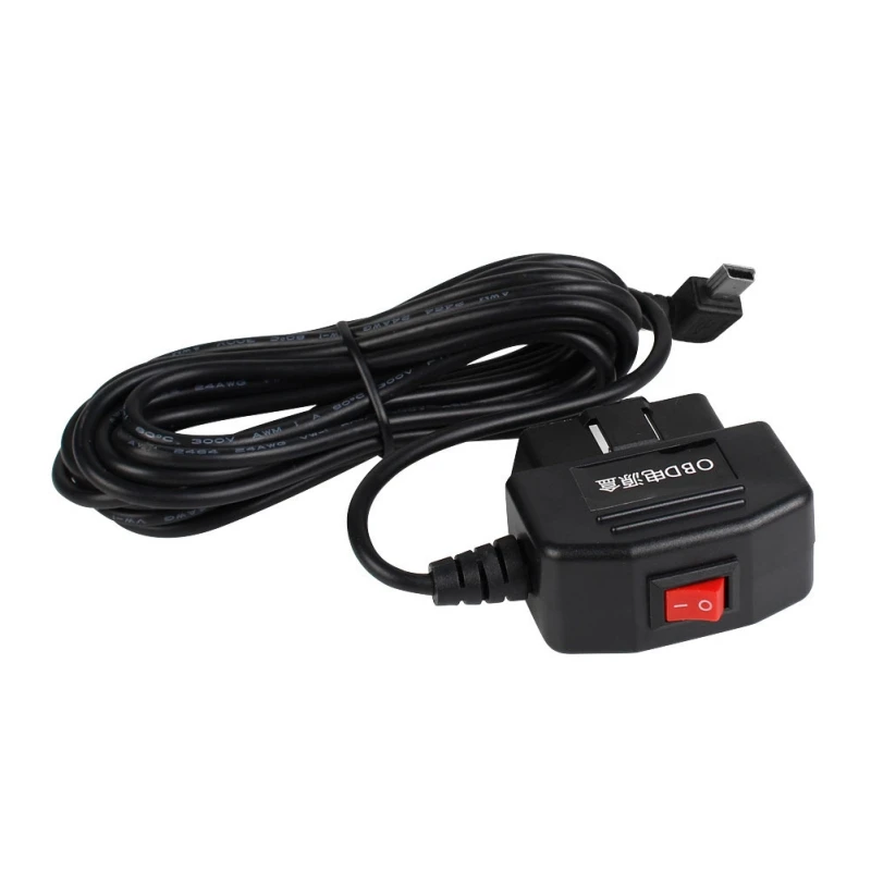 Универсальный БД рекордер для вождения, понижающая линия 12 В до 5 В, 3,5 м, USB кабель, блок питания, кабель, конвертер, регулятор напряжения, модуль