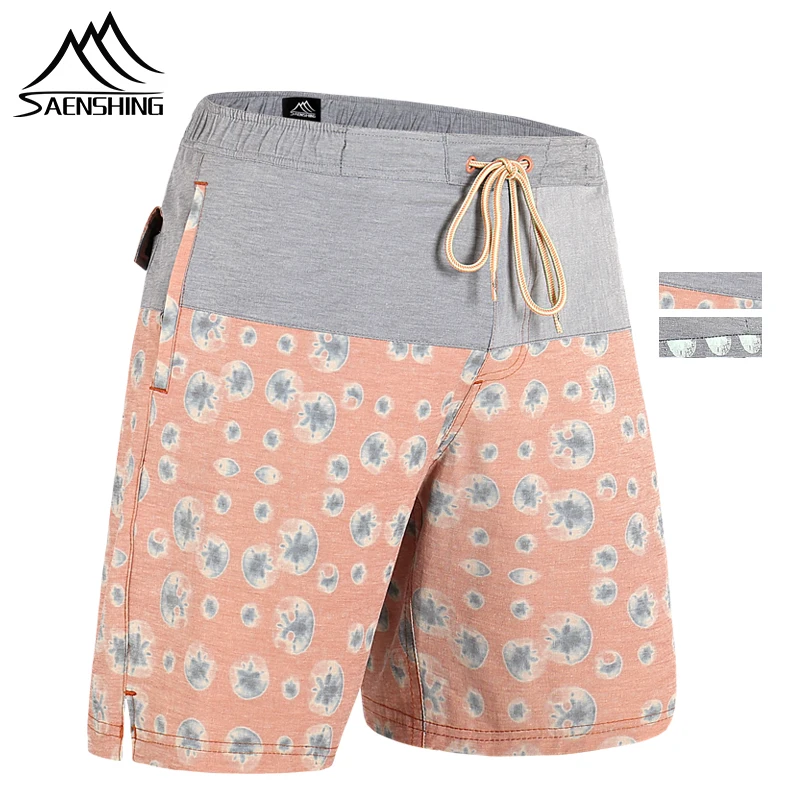 SAENSHING Beach Brand New Surf Men Short Cotton Season Summer Swim Running Sports Type Surffing Shorts Male Quilck Bry Mens | Спорт и