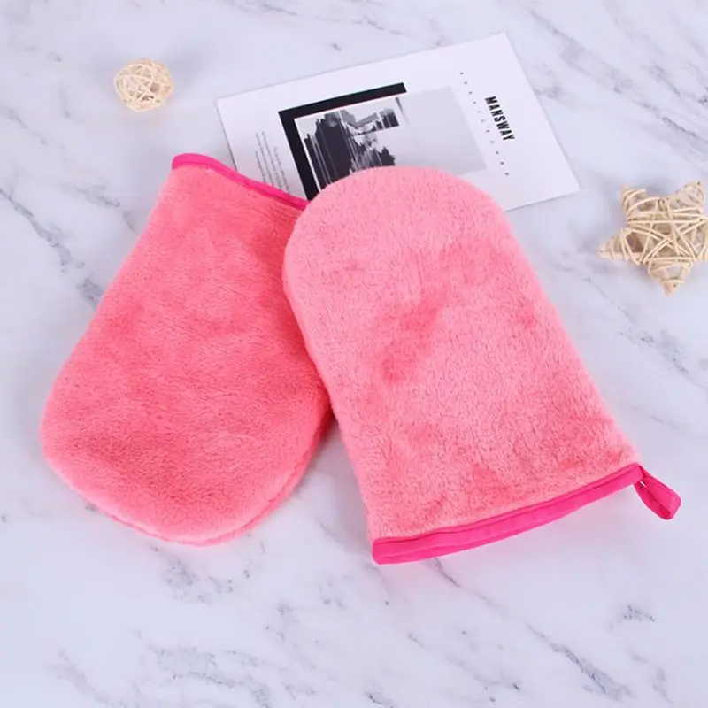Reusable Microfiber Facial Cloth Face Towel Makeup Remover Towel