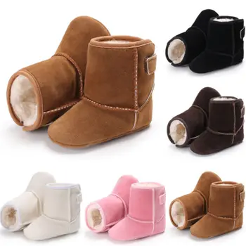 

Hot Fashion Baby Kids Girl Boy Shoes Winter Warm Boots Soft Sole Booties Snow Boot Infant Toddler Newborn Crib Shoes 5 Colors