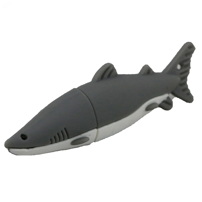 U-диск флеш-накопитель в стиле рыбки акулы, 4 ГБ, 8 ГБ, 16 ГБ, 32 ГБ, 64 ГБ, Usb флеш-накопитель, флеш-накопитель, карта памяти, флешка