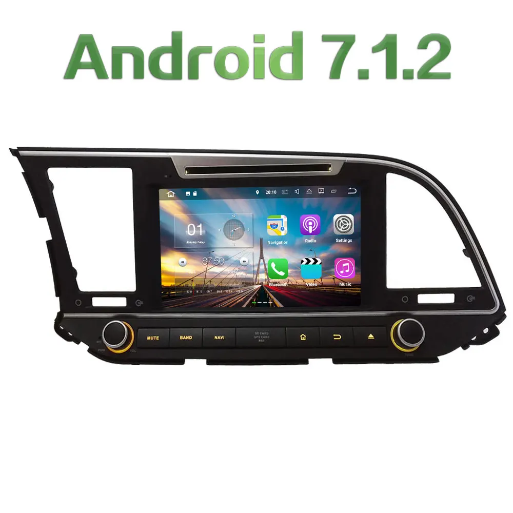 8 HD 2GB RAM Android 7 1 2 Quad Core 4G DAB WiFi Navi font b
