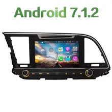 8” HD 2GB RAM Android 7.1.2 Quad Core 4G DAB WiFi Navi Multimedia Car DVD Player Radio Stereo GPS For Hyundai Elantra 2016 2017