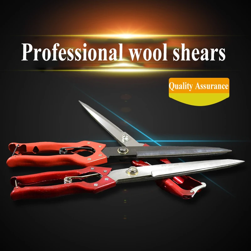 

one piece professional manual sheep goat rabbit fur horse camel pet wool cutter scissor spring trimmer farm animal equipment