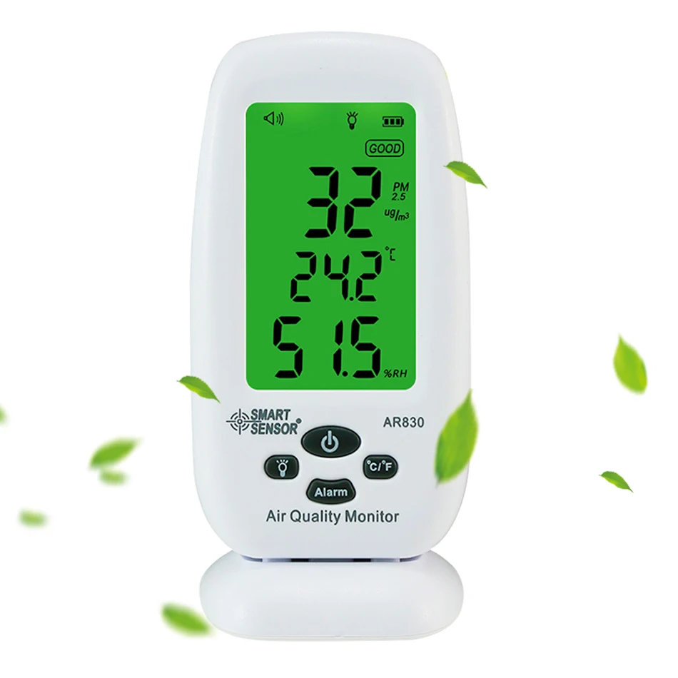 

Digital PM2.5 Formaldehyde Detector Air Monitor Formaldemeter Home Air Detector Meter Thermometer Hygrometer Measurement