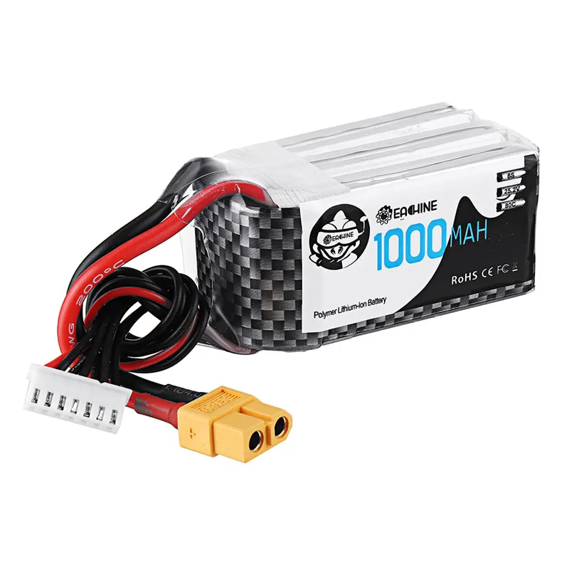 Eachine 1000mAh 6S 22 8 V 80C HV Lipo батарея XT60 вилка RC для X220HV FPV гоночный Дрон запасные части