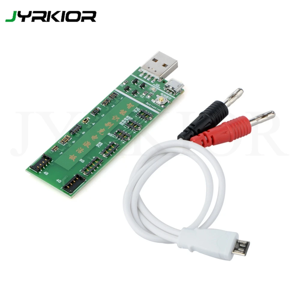 

Jyrkior Professional Battery Activation & Dedicated Power Supply Cable For iPhone 7 Plus 7 6 6S Plus 5S 5 4S 4 Repair Tools Kit