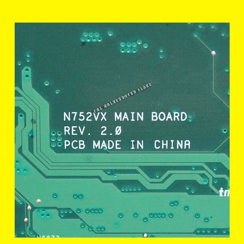 N752VX с I5-6300HQ Процессор GTX950M материнская плата REV2.0 для ASUS N752V N752VX ноутбук материнская плата Рабочая