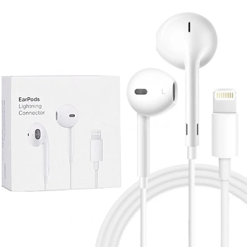 

For Apple EarPods with lightning Plug and microphone. Original Earphone for iPhone7|7s8|8p|X and iPad