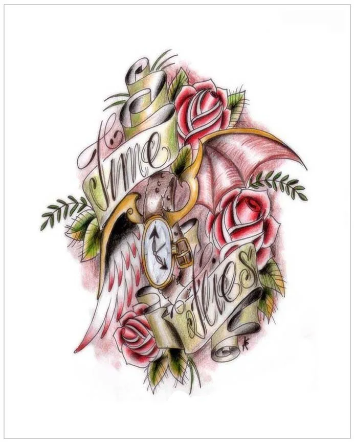 Original Anglais Fleur Artificielle Fleur Bras Poignet En