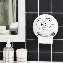 Креативный кухонный настенный держатель для туалетной бумаги для ванной комнаты, водонепроницаемый туалетный столик, мультяшный шар, коробка для салфеток, АБС-пластик