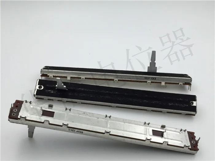 

1pcs for ALPS 128MM Mixer Single Slide Potentiometer A10K / Handle Length 20MMD / for Dimming console Mixer Potentiometer Fader