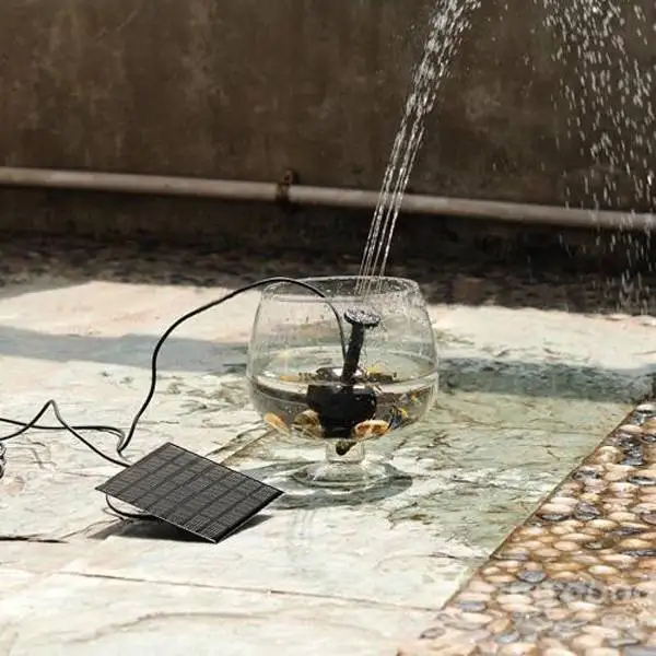 

2016 Home garden Solar Panel Power Submersible Fountain Pond Water Pump