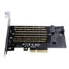 Интерфейс ключа ORICO PCI-E Express M.2 M B, SSD M.2 NVME к PCI-E 3,0 X4 Gen3, высокоскоростная карта с поддержкой размера 2230-2280 ► Фото 3/6