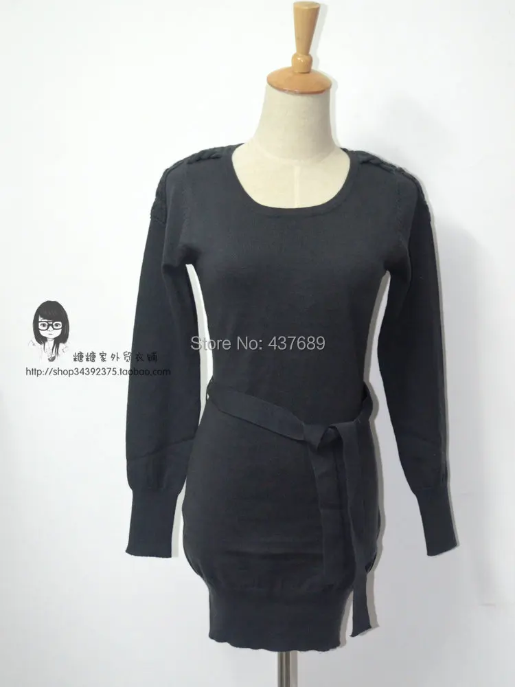 The new arrival comfortable soft long wool blended sweaters