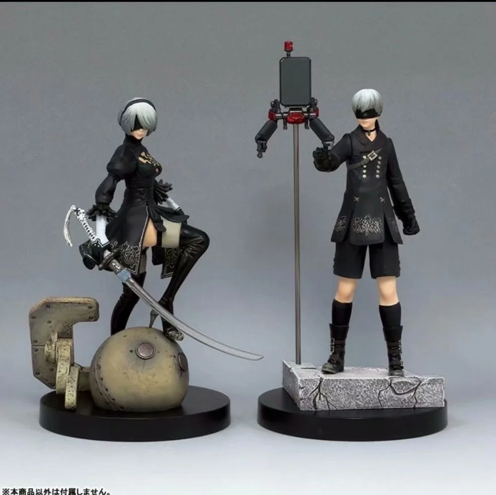 

NieR Automata Models YoRHa No. 2 Type B 2B 9S Cartoon Toy Action Figure Model Doll Chrismas Gift