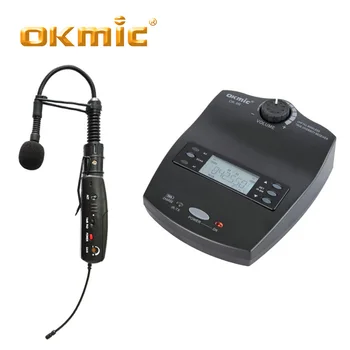

New OKMIC OK-9R Receiver AH1 Saxophone Wireless Microphone Pickups Wireless System For stage performance instrument pickup