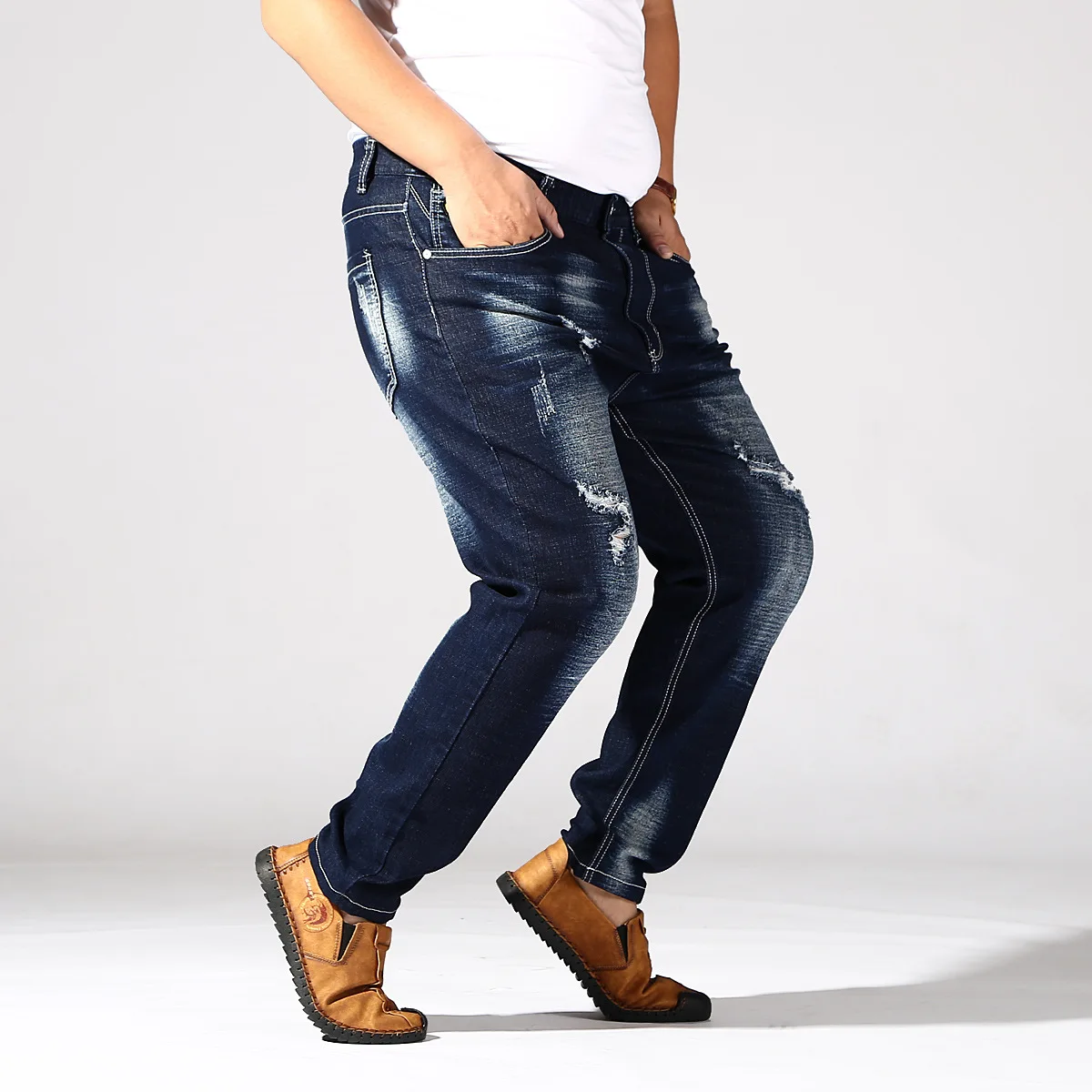 levi's elastic waist jeans men's