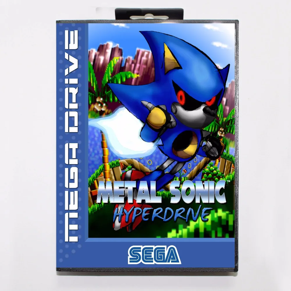 

Metal Sonic 16 bit MD Game Card With Retail Box For Sega Megadrive/Genesis