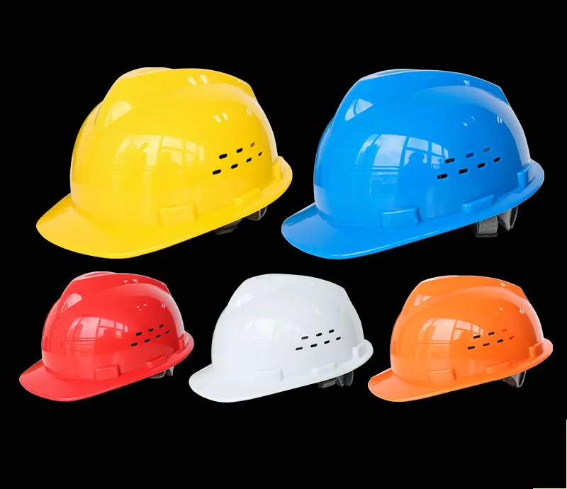 

High-intensity labor safety helmet ABSmaterial building protection helmet high-quality breathable engineering electrician helmet