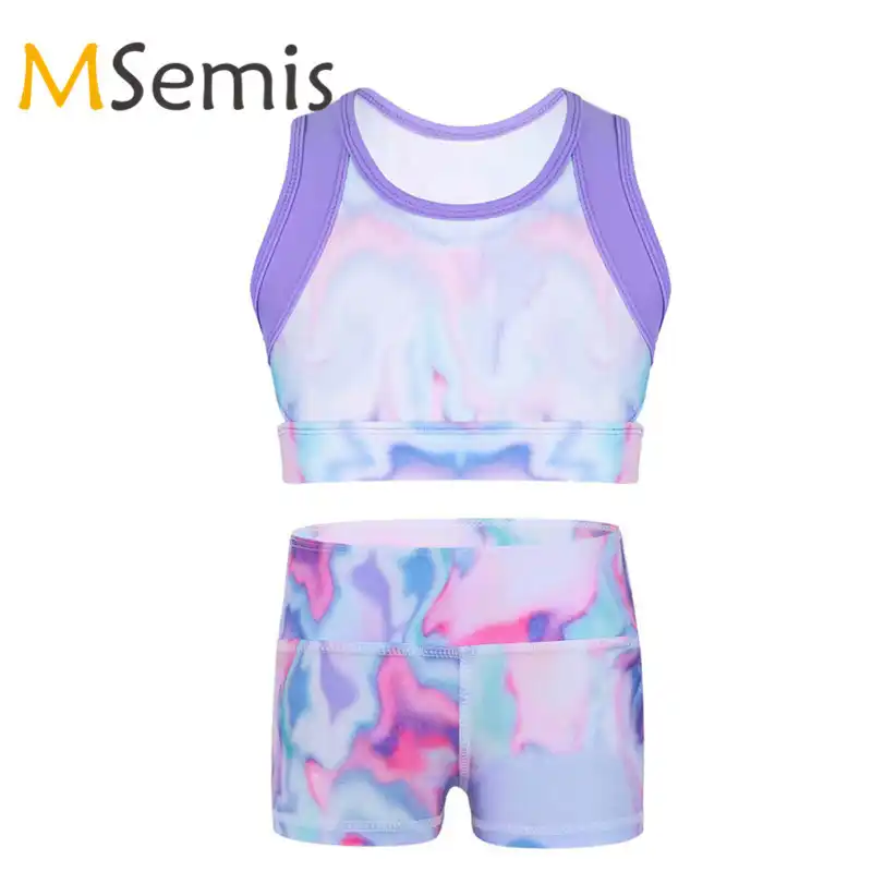 girls gymnastics crop top