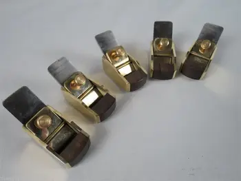 

5pcs convex bottom brass wrap blackwood 2 3/8" planes ,woodworking making tool