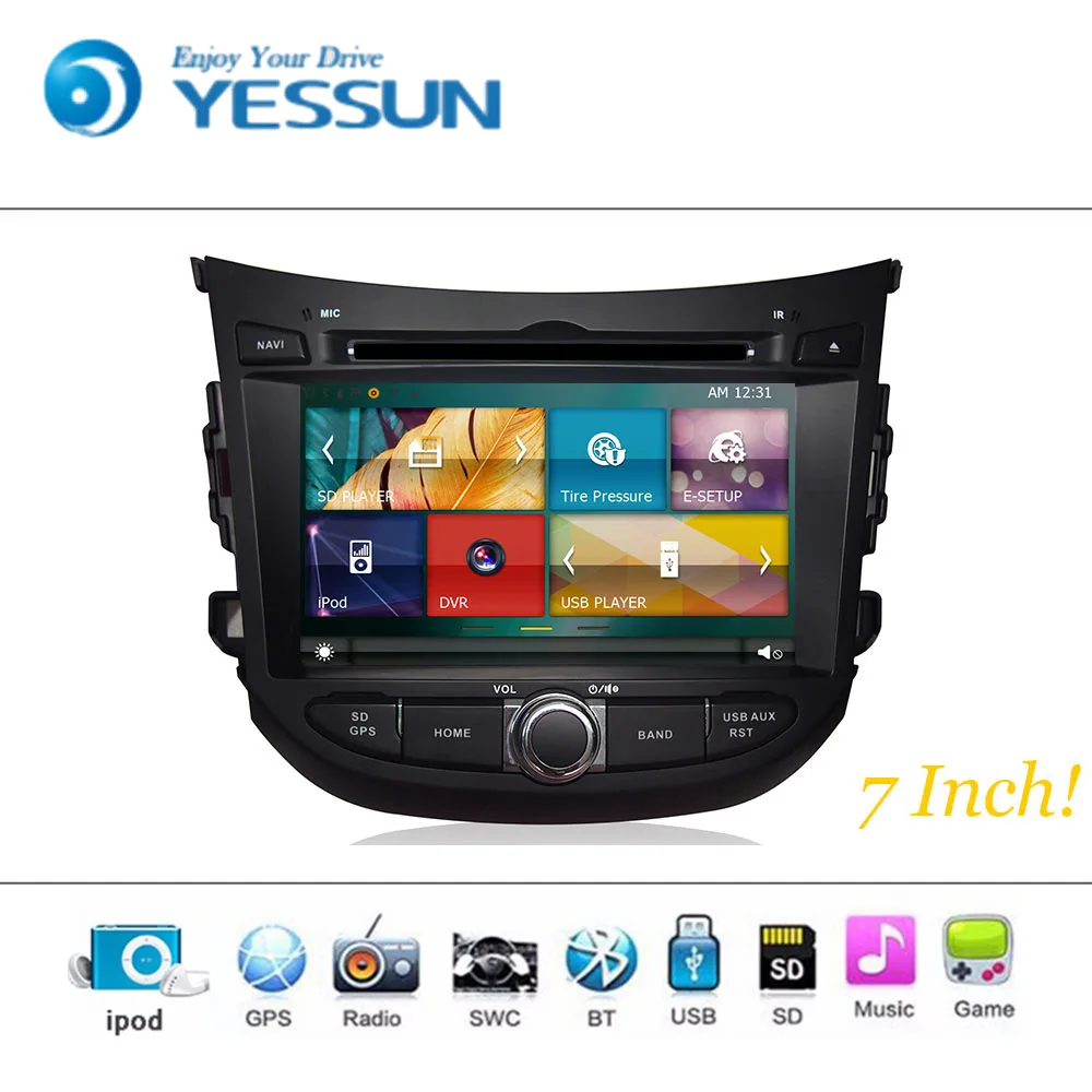 Excellent Car DVD Player Android Wince System For Hyundai HB20 Autoradio Car Radio Stereo GPS Navigation Multimedia Audio Video 1