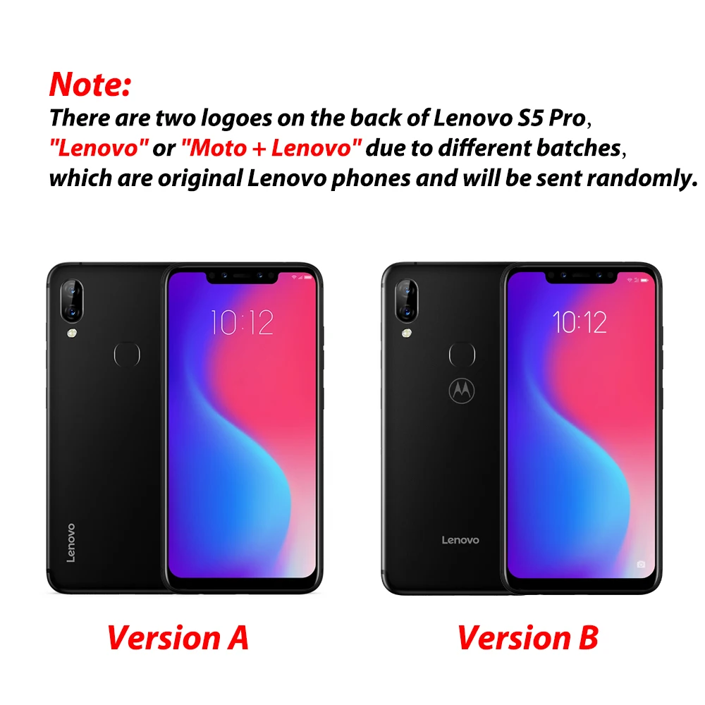 Lenovo S5 Pro Global Version 6GB 128GB 20MP Four-cams Mobile Phone 6.2inch FHD+ 1080P Snapdragon 636 3500mAh 4G LTE Smartphone