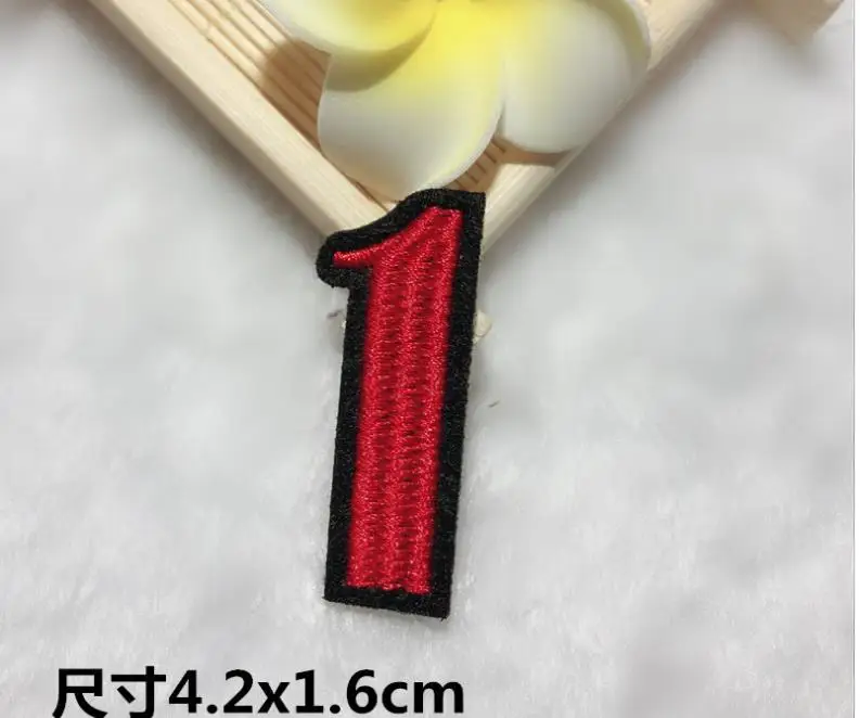 nunber iron on patches for kids 3
