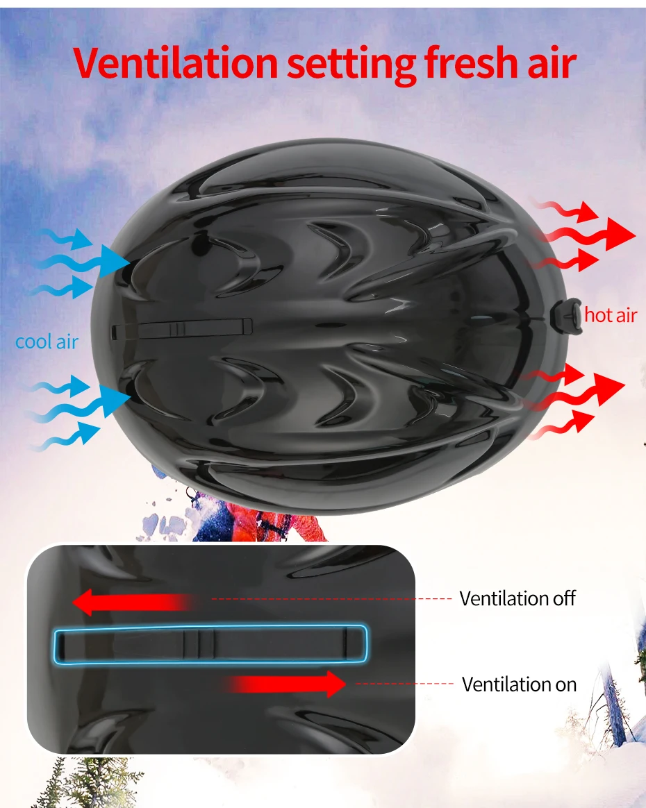 Xinda профессиональный лыжный шлем велосипедный шлем сноуборд снег шлем скейтборд интегрально-литой теплый шлем