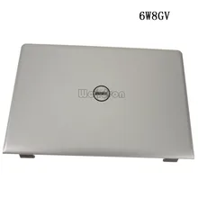 Серебро для Dell Inspiron 17(5758/5759/5755) 17," ЖК-дисплей назад крышка верх сборки для сенсорного экрана-6W8GV 06W8GV