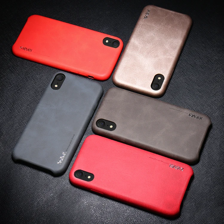 Роскошный мягкий чехол из искусственной кожи в стиле ретро для iphone XS Max XR X
