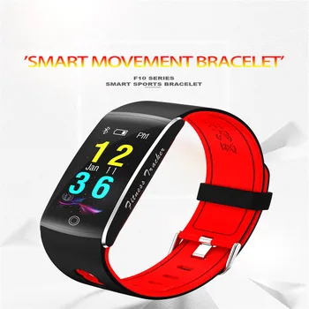 

F10 smart bracelet tempered waterproof touch bracelet call reminder information push sleep analysis smart bracelet